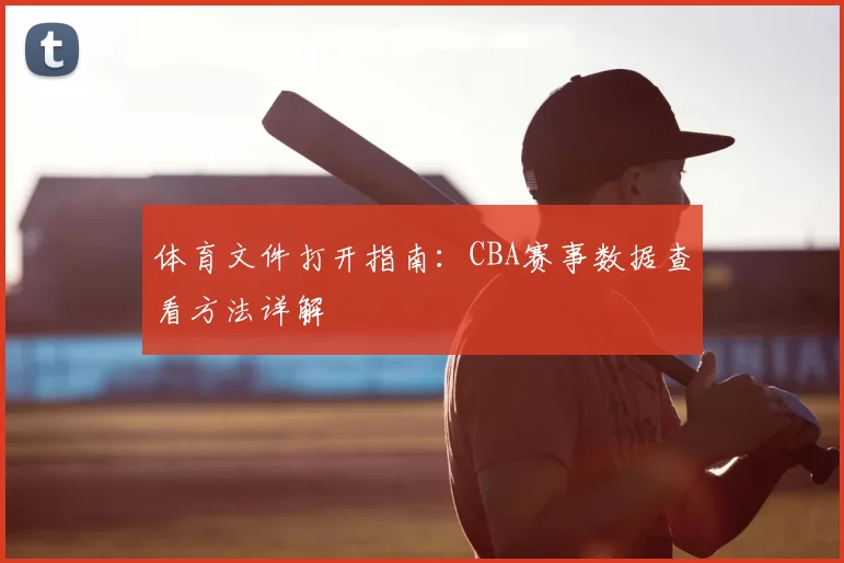 体育文件打开指南:CBA赛事数据查看方法详解