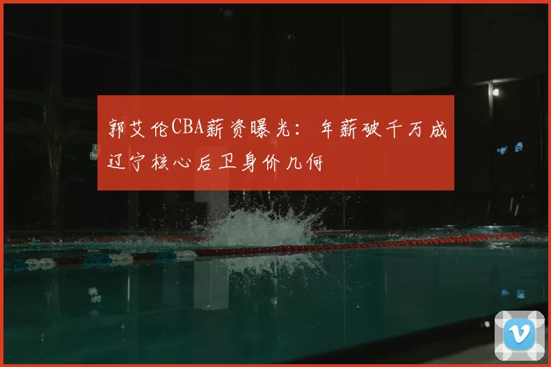 郭艾伦CBA薪资曝光:年薪破千万成辽宁核心后卫身价几何