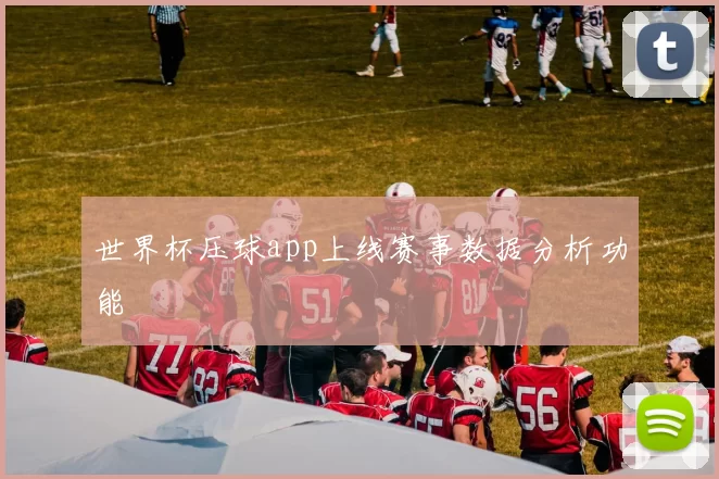世界杯压球app上线赛事数据分析功能